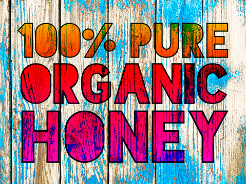 Organic Honey Sign