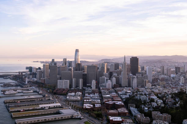 istock Aerial view of San Francisco 1443988927