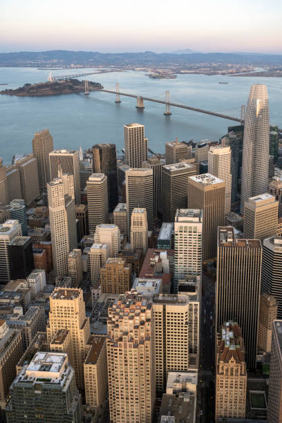 istock Aerial view of San Francisco 1443989122