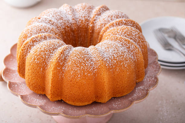 Pound cake, traditional vanilla or sour cream flavor