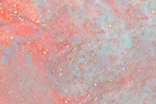 istock Abstract defocused holographic background with shining glitter.Good as overlay layer. 1444000897