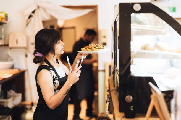 istock Restaurant owner, small business. 1444027661