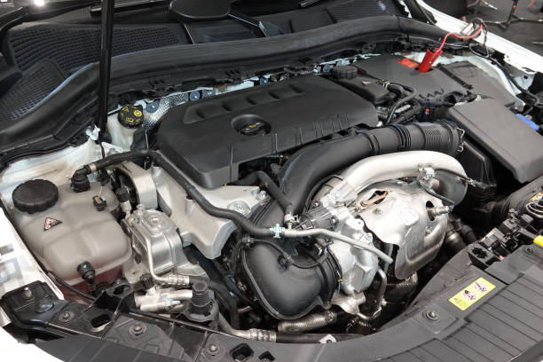 istock Details of car engine. the turbo engine.
Auto service industry. 1444028755