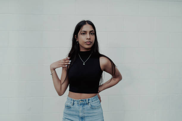 istock She's got plenty of confidence. 1444040819