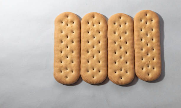 istock Corn starch biscuit known in Brazil as maizena biscuit, white background for clipping 1444044762