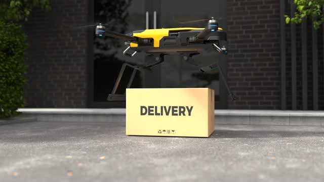 Delivery drone, Autonomous delivery robot