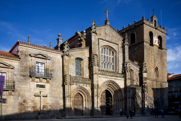 istock Lamego Cathedral facade, Portugal. 1444057233