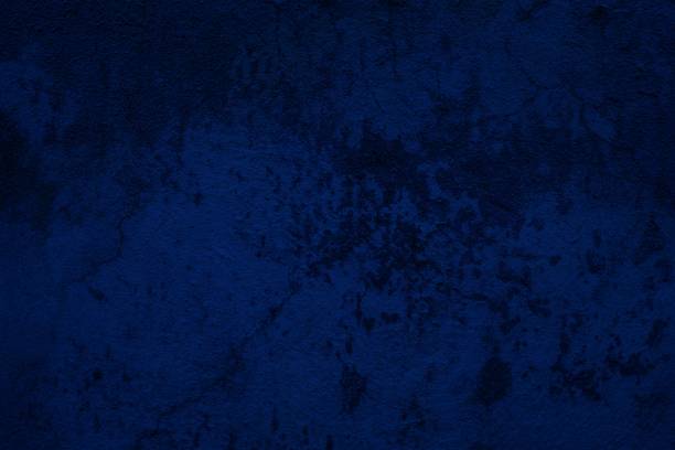 istock Blue Grunge Concrete Wall Texture Background. 1444065895