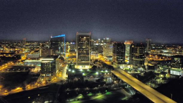 istock Downtown Richmond Virginia Night Skyline 1444067276