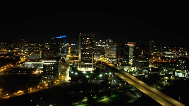 istock Downtown Richmond Virginia Night Skyline 1444067344