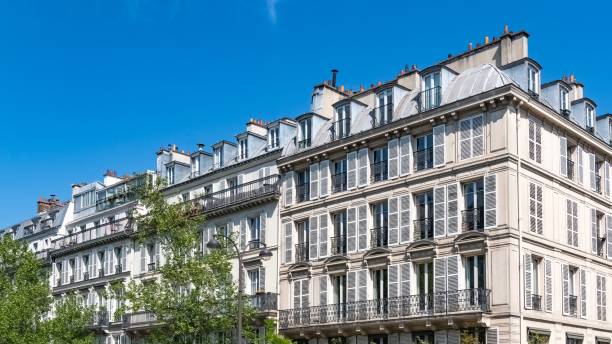 istock Paris, beautiful buildings in the 11e arrondissement 1444072562
