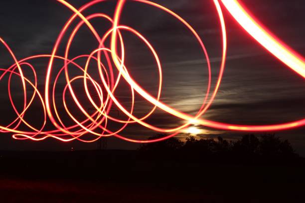 istock View of red light long exposure against the sunset view 1444072801