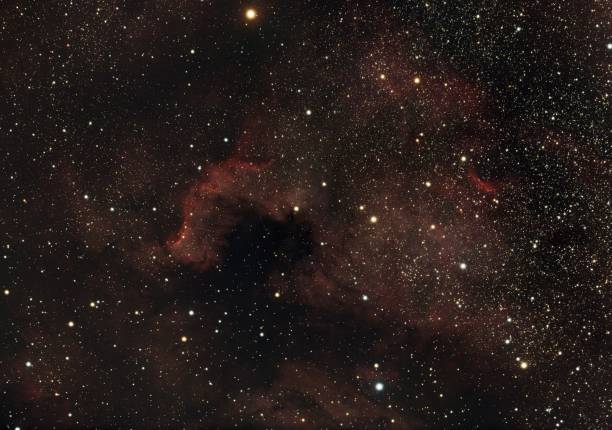 istock North America & Pelican Nebula in the space 1444074464