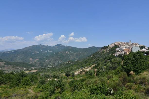 istock Trivento, a small mountain town in Italy. 1444081382