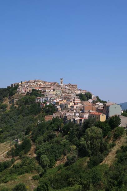 istock Trivento, a small mountain town in Italy. 1444081390
