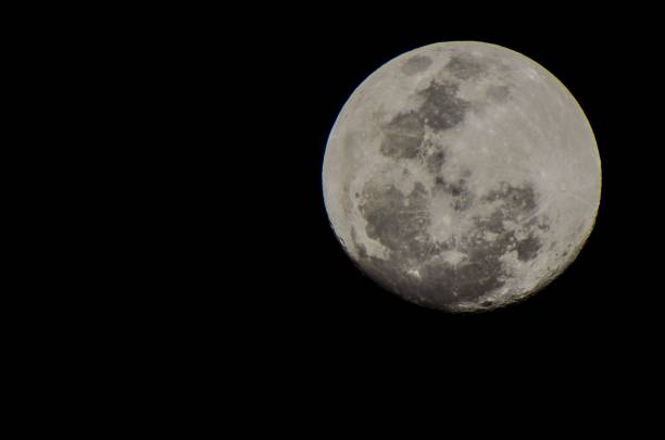 istock Beautiful shot of the full moon 1444083963