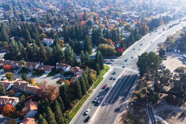 Suburban Development at Fresno, California