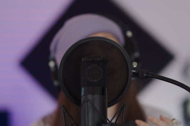 istock Singer/songwriter Criibaby in the studio 1444098225