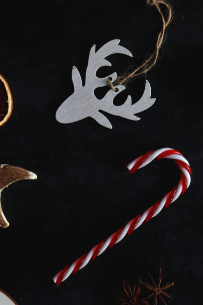 istock Christmas Decorations, Presents and Reindeer 1444107130