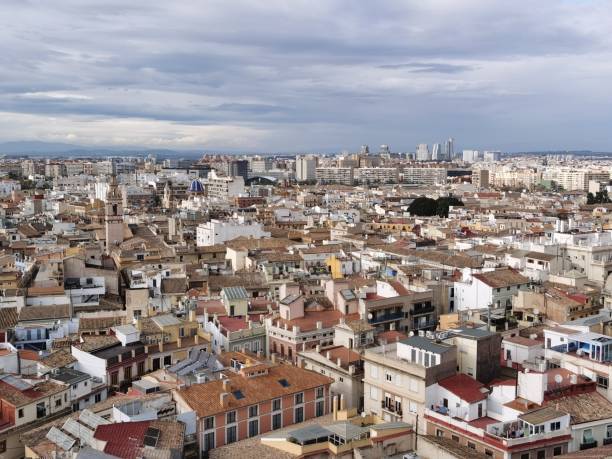 istock The panorama view of Valencia, Spain 1444112042