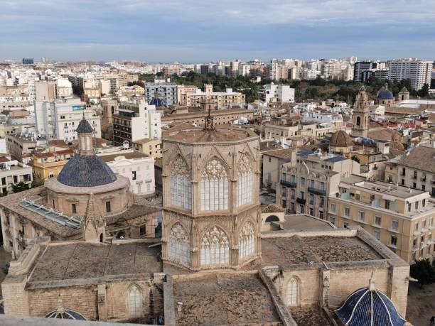istock The panorama view of Valencia, Spain 1444113152