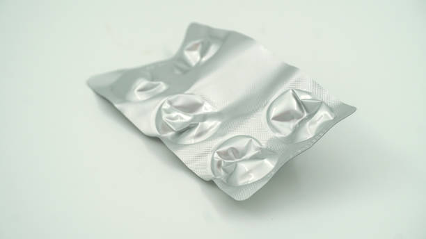 istock Inner packaging of a capsule antibiotic on a white isolated background 1444113749