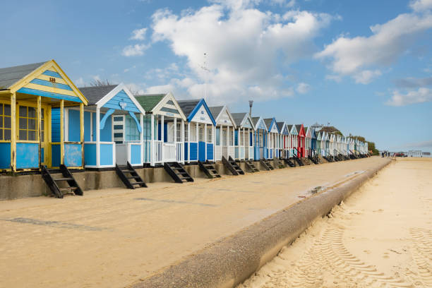 istock A row of colourful beach huts 1444128644