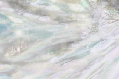Abstract pearl background with soft shimmering mother of pearl lilac and  sea green  hues