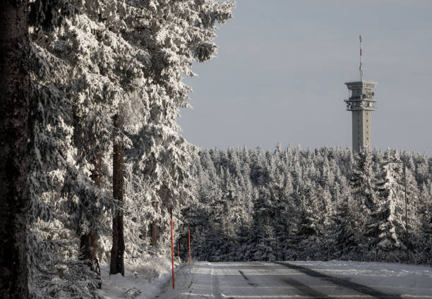 istock Mountain Top Klinovec Skiing Area 1444137897