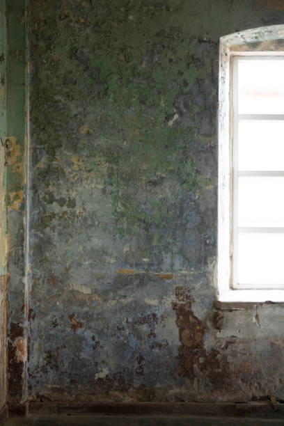 background created by old ruined paints