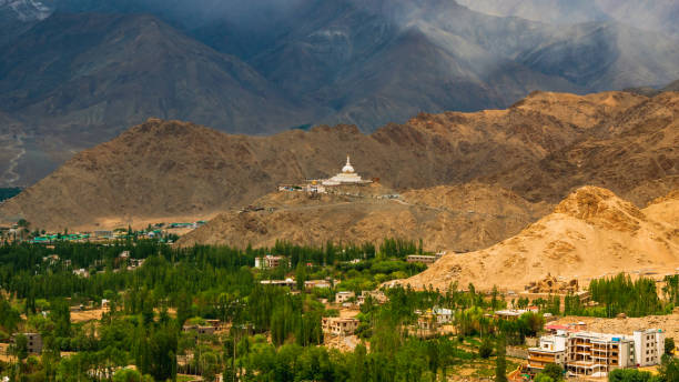 istock Panoramic view of Ladakh valley. 1444197759