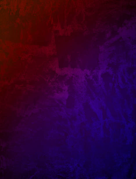 beautiful abstract gradient grunge decorative concrete red and blue stucco wall background. art rough stylized texture banner used as background for fighting or versus concept.