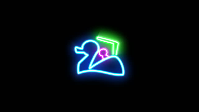 Colorful Neon Light Icon