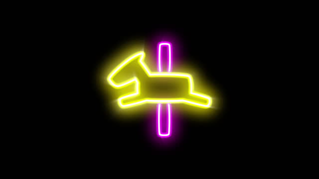 Colorful Neon Light Icon