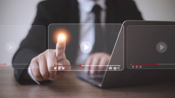 istock man using mouse and keyboard for streaming online, watching video on internet, live concert, show or tutorial 1444214009