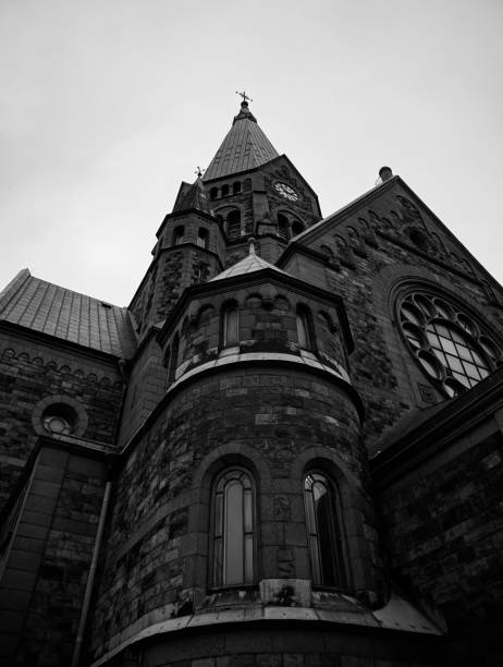 istock Low angle view of church against sky 1444228339