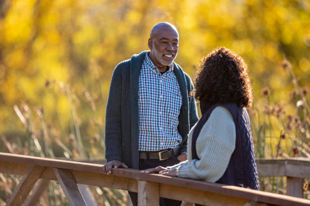 istock Couple in a Gorgeous Park 1444231965