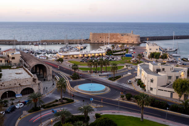 istock Heraklion Crete at Dusk. 1444245655
