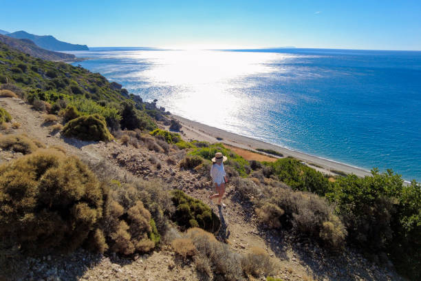 Beautiful Paleochora, Crete. Best hikes on Crete Island.