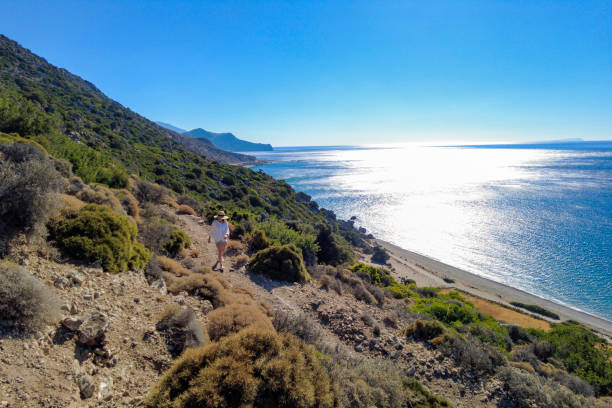 Beautiful Paleochora, Crete. Best hikes on Crete Island.