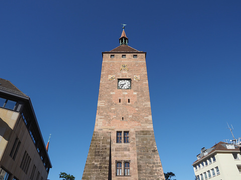 Weisser Turm white tower in Nuernberg
