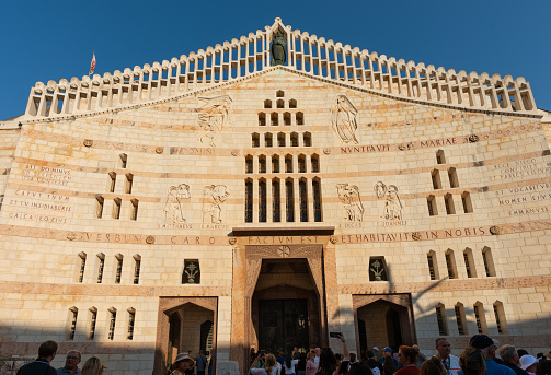 Damascus, Syria -May, 2022: Inside the historical landmark and museum, Al Azem Palace of Damascus, Syria