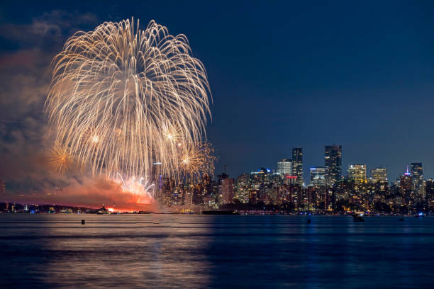 istock fireworks with cityscape in the background 1444263434