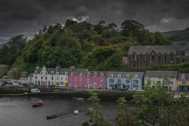 istock Portree harbor, Isle of Skye, Scotland 1444273349