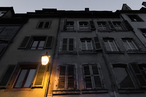 Architectural detail in the Montmatre district of Paris