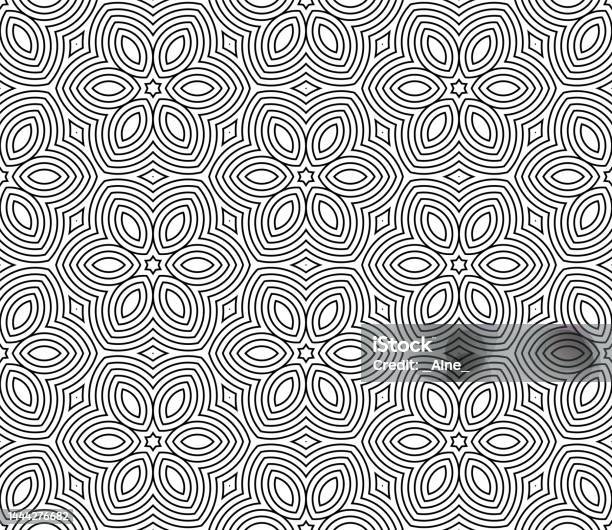 Abstract Halftone Hexagon Triangle Seamless Pattern Geo Shape ...