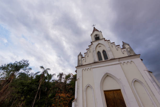 istock Catholic Church on the Hill 1444279242