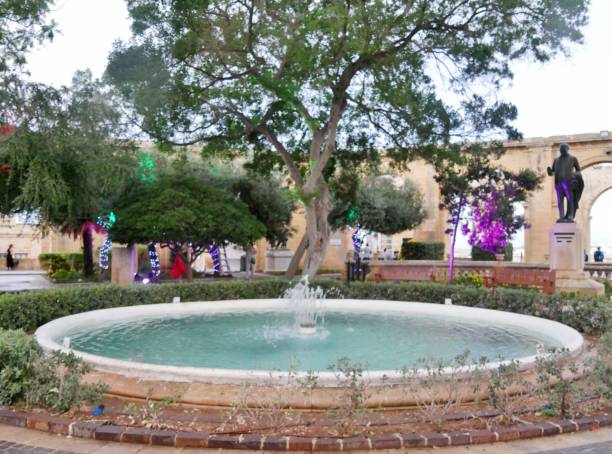 istock Teich in Upper Garden in Valletta Malta 1444281408