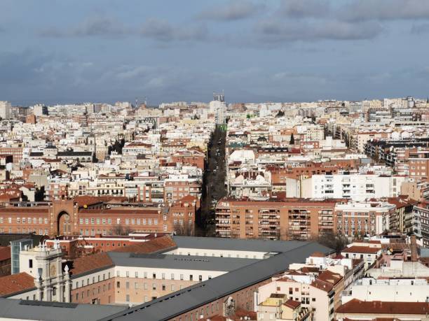 istock The panorama view of Madrid, Spain 1444284561