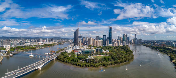 istock Brisbane City Brisbane River Panorama Day Time 1444295397